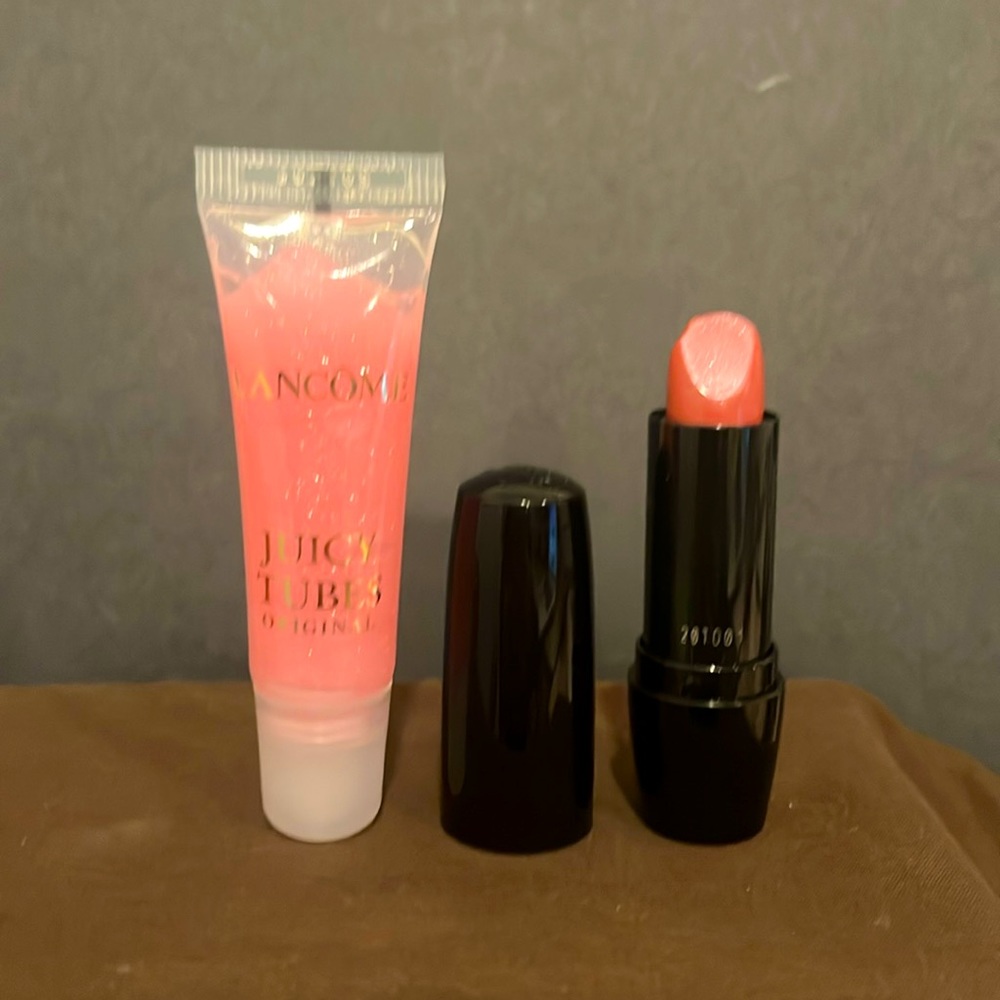 Lancôme 2-piece lip set NEW